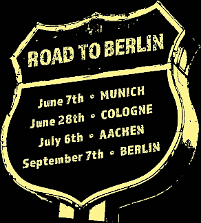 Startupnight 2018 - Road to Berlin Sign