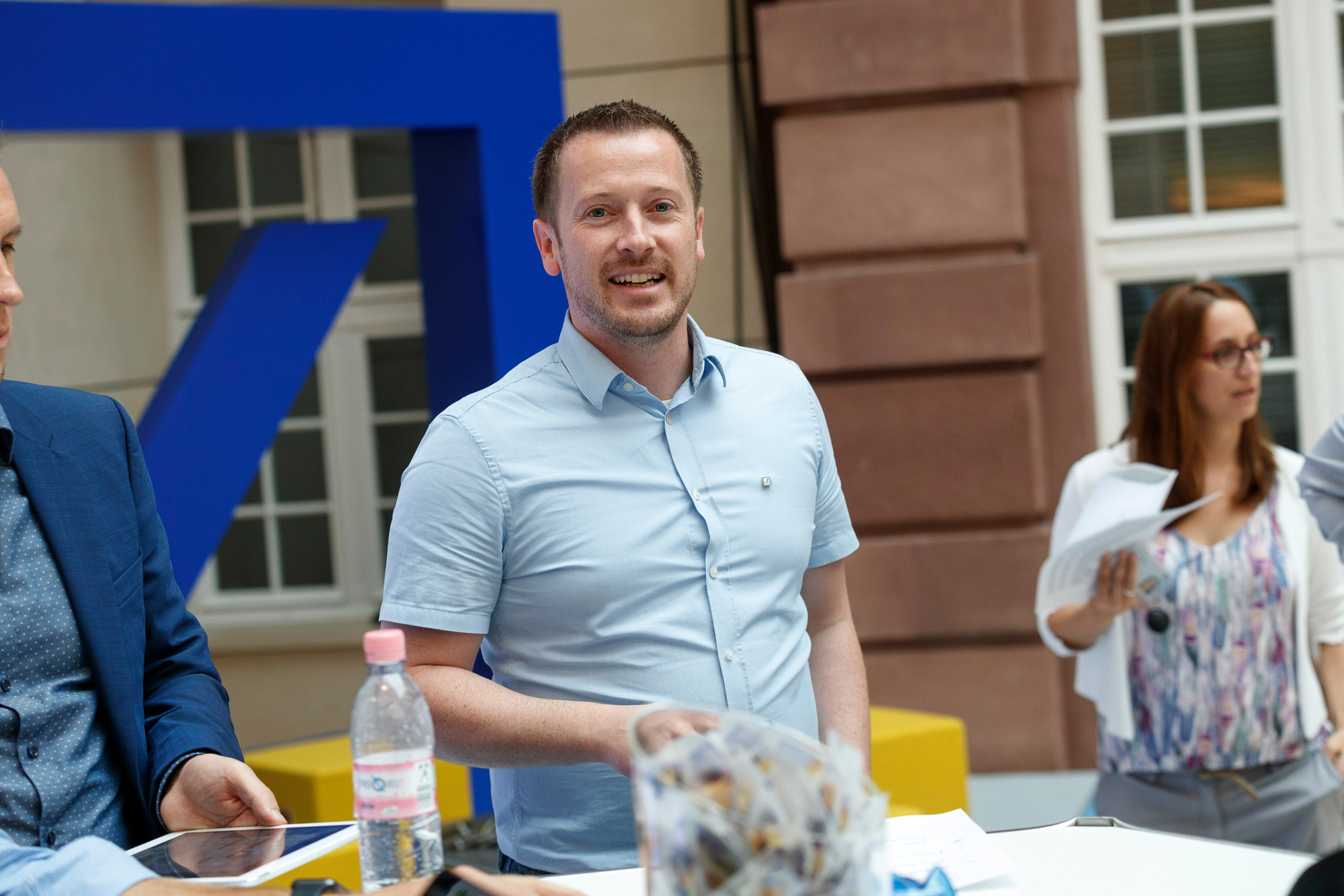 Startupnight 2017 Deutsche Bank's Atrium