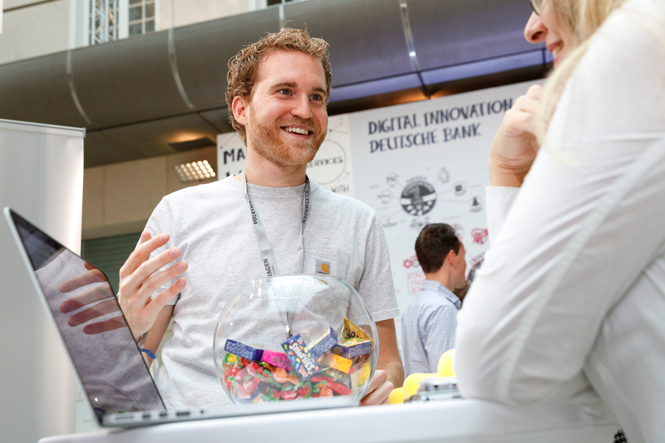 Startupnight 2017 Deutsche Bank's Atrium