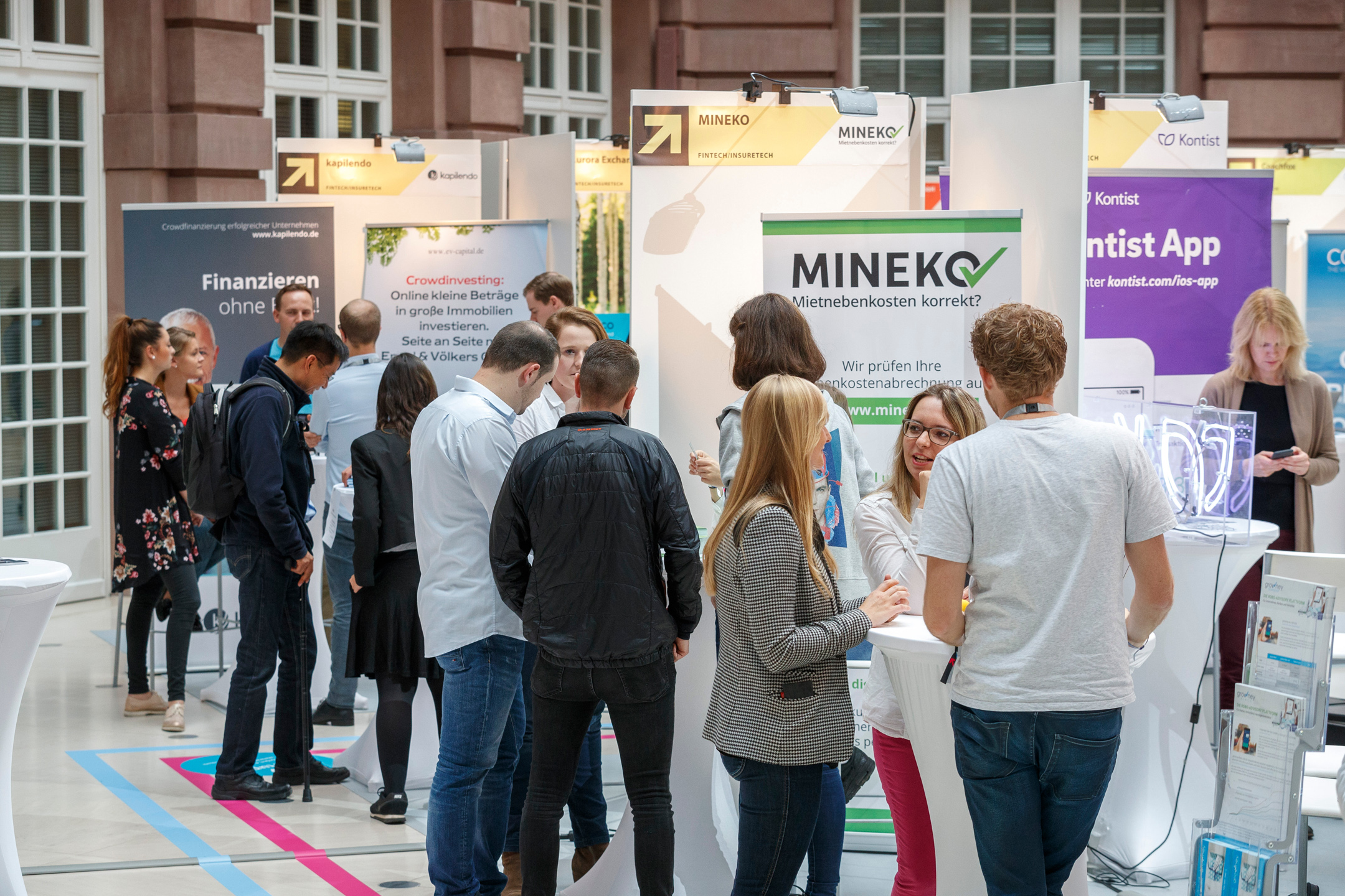 Startupnight 2017 Deutsche Bank's Atrium