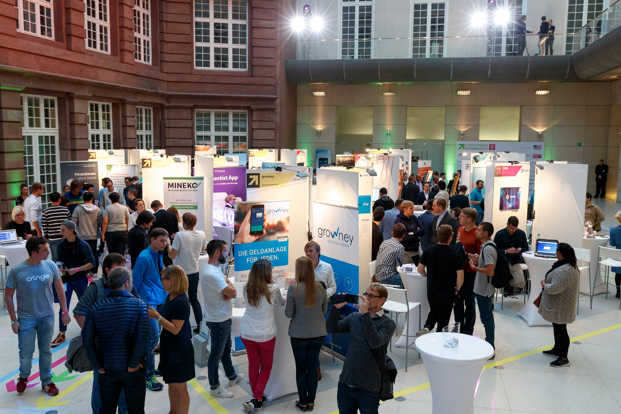 Startupnight 2017 Deutsche Bank's Atrium