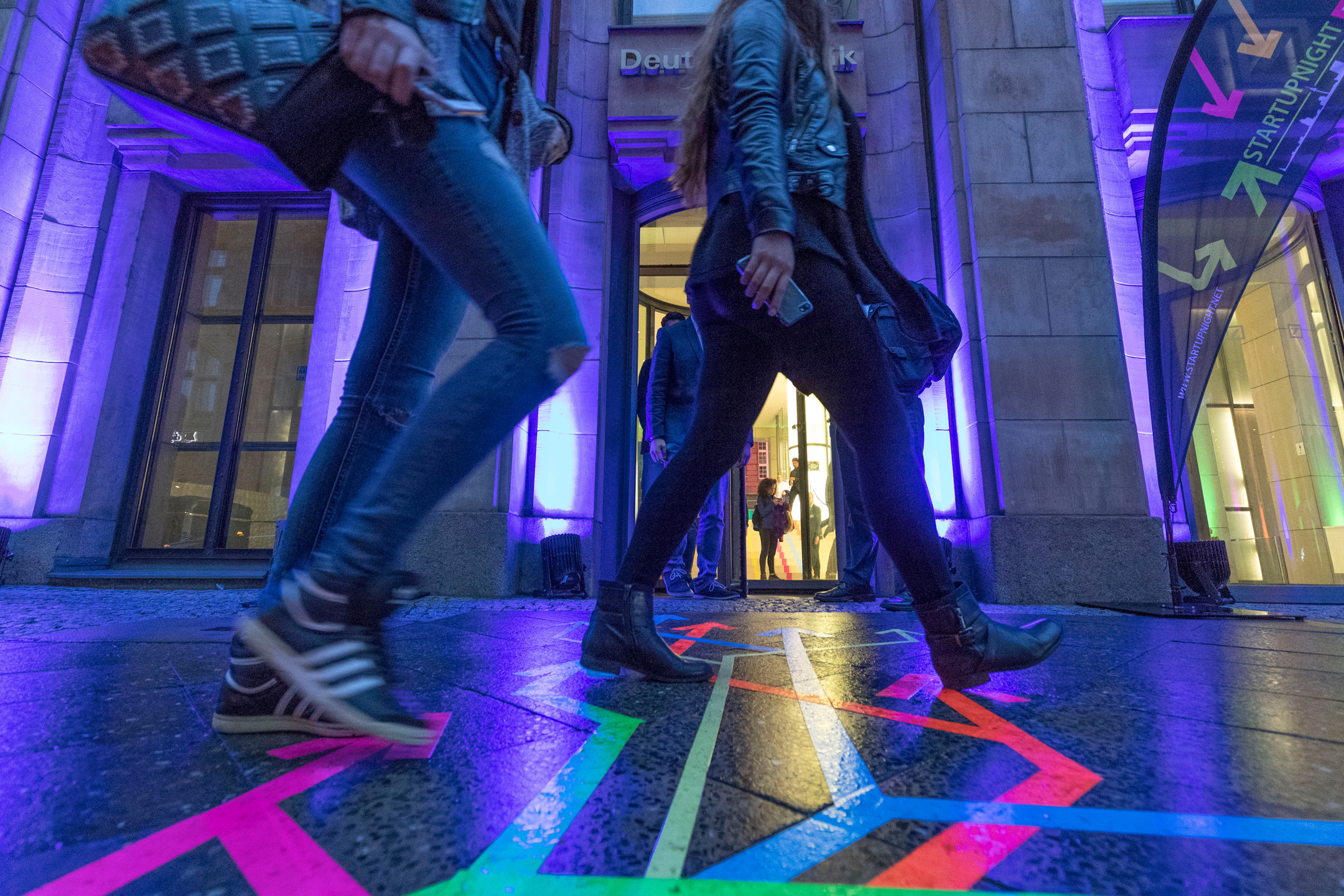 Startupnight 2017 Deutsche Bank's Atrium