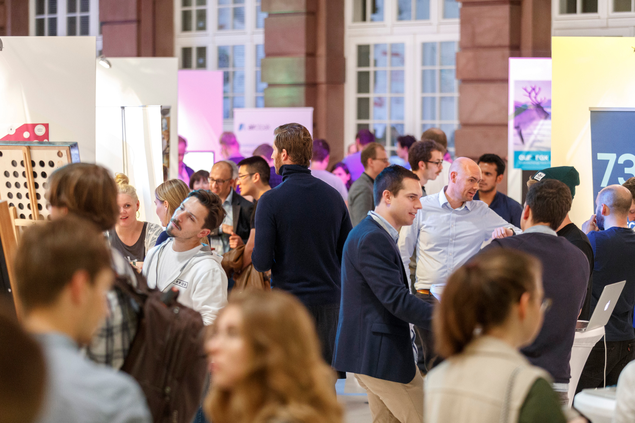 Startupnight 2017 Deutsche Bank's Atrium