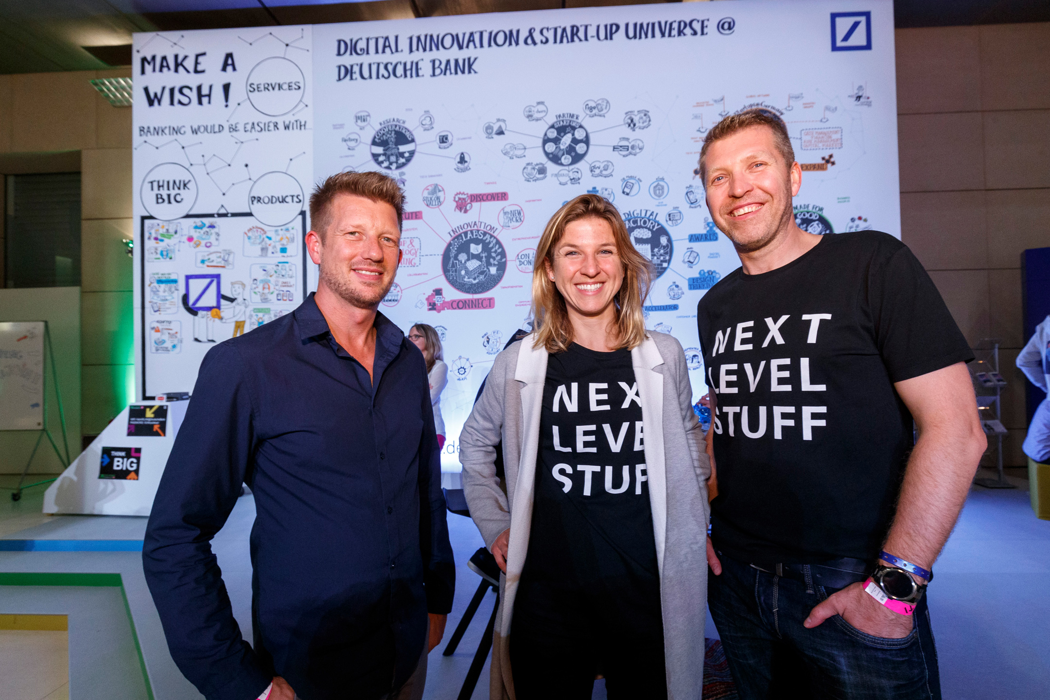 Startupnight 2017 Deutsche Bank's Atrium