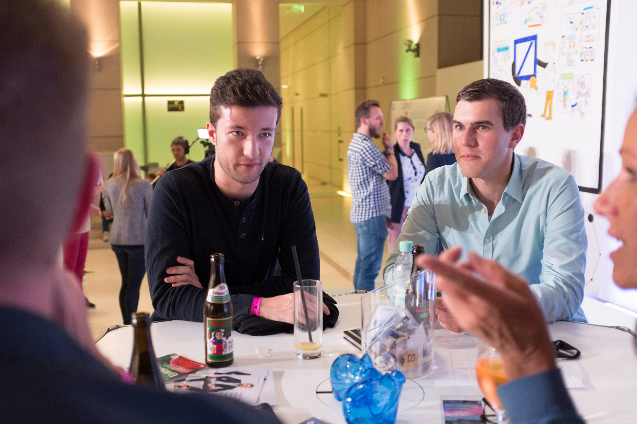 Startupnight 2017 Deutsche Bank's Atrium